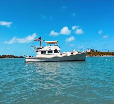 46’ Jarvis Newman Downeast Trawler – CAT C-12 Repower – Gyro Stabilized