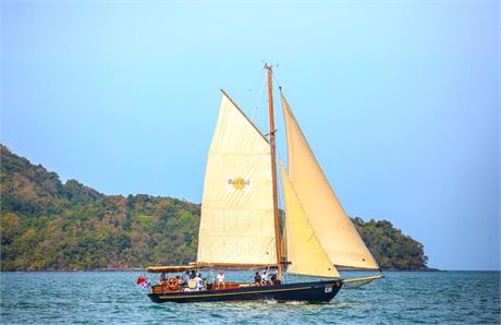 1911 Kwang Fook Cheong 43' Gaff Rigged Cutter Sailboat for Sale in Malaysia