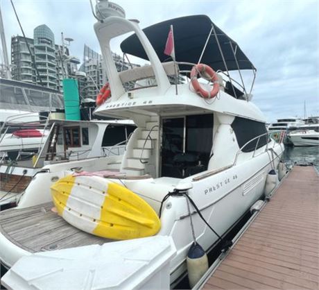 2010 Jeanneau Prestige 46 Flybridge Power Boat for Sale in Singapore