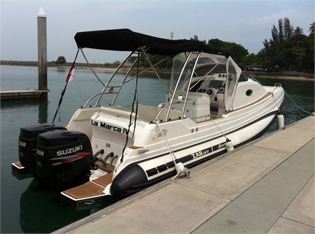 2013 Zar Formenti ZAR97 Skydeck Powerboat for Sale in Indonesia